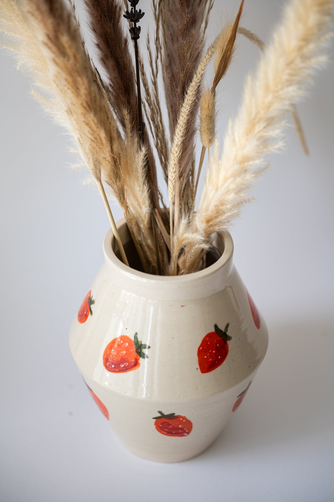 Strawberry big vase